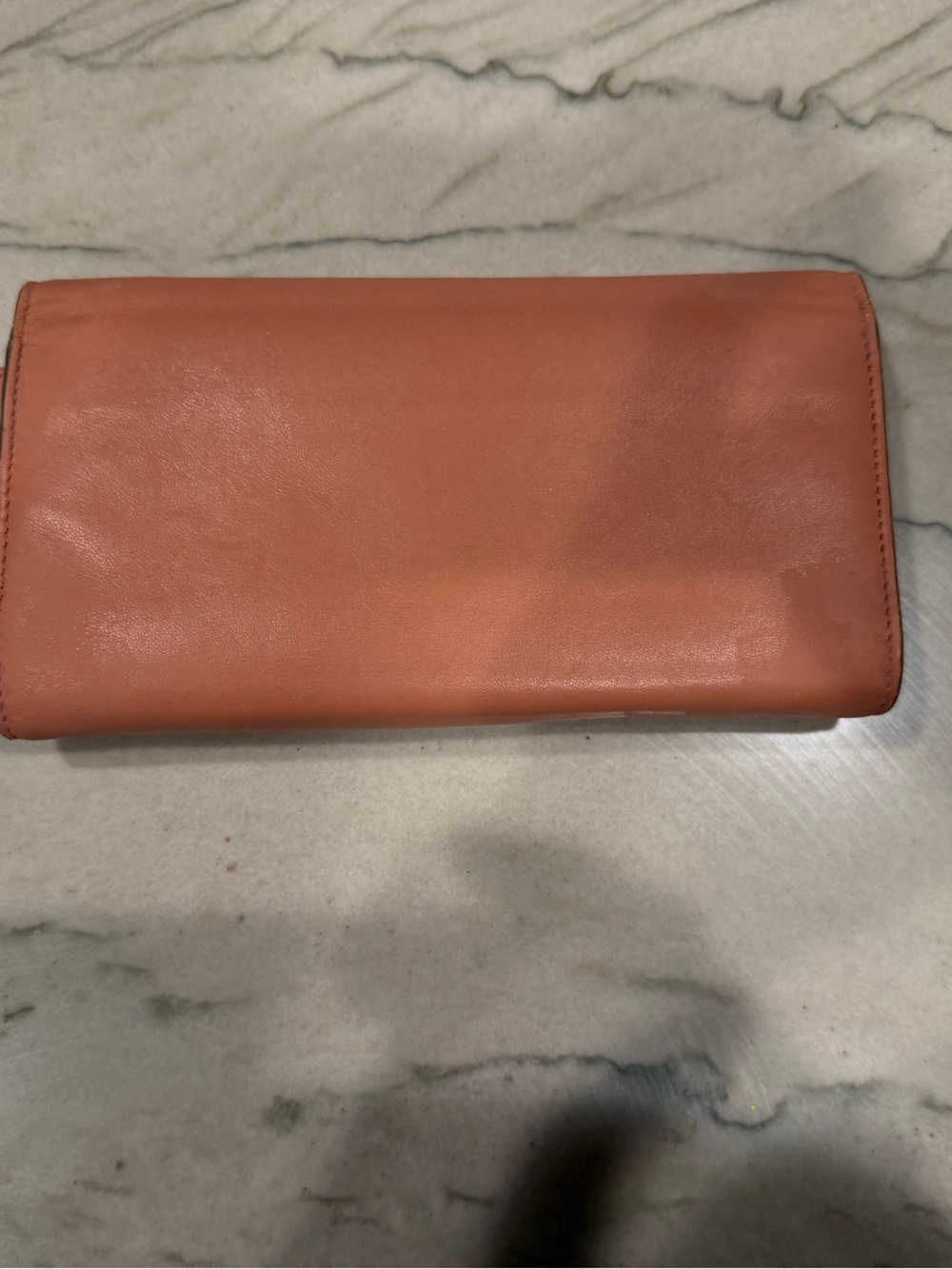 Chloé Georgia Pink Long Wallet Double Flap Gold Hardware Full Set Authentic 2013 - Picture 9 of 16